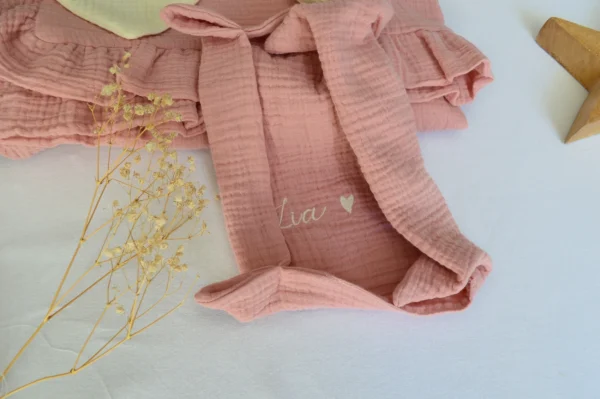 Set Cadou Roz Cutie cu bavetica